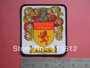 

inron on woven patch /Laser cut labels / woven label/ main label