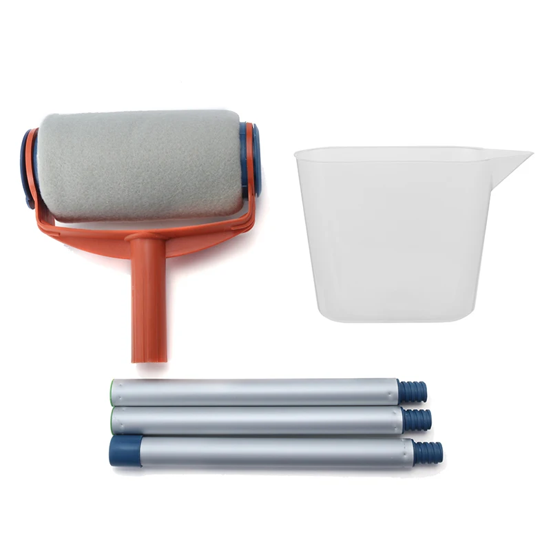 

Multifunctional Household Use Wall Decorative Paint Roller DIY Easy to Operate Painting Brush Hand Tool Set Painting Accessories