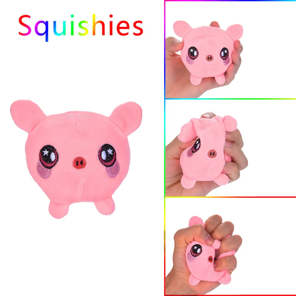 

Furry Squishy Pig Scented Toy Stuffed Slow Rising Stress Relief Toys Hop Prop safely Elastic Environmentally PU adorable Toys