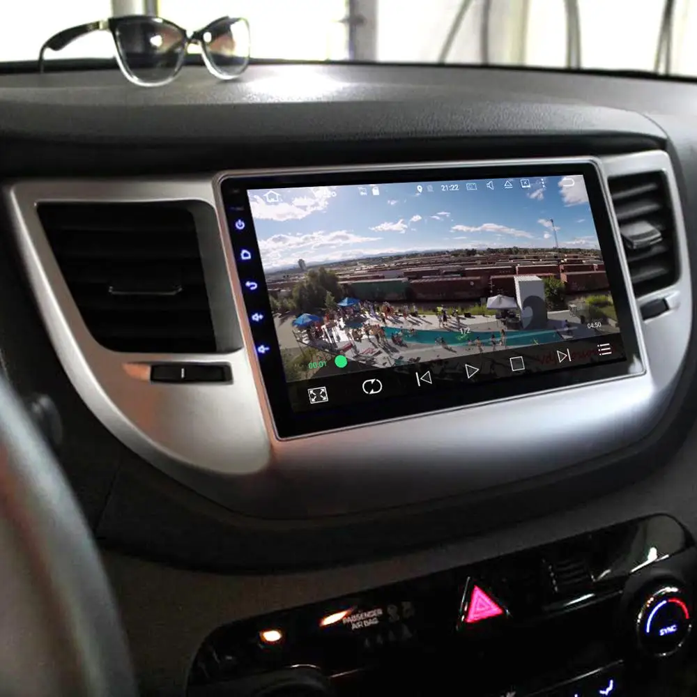 9 &quotавтомобиль gps 2din для hyundai Tucson IX35 2016 2017 Android 8 0 авто навигации головное