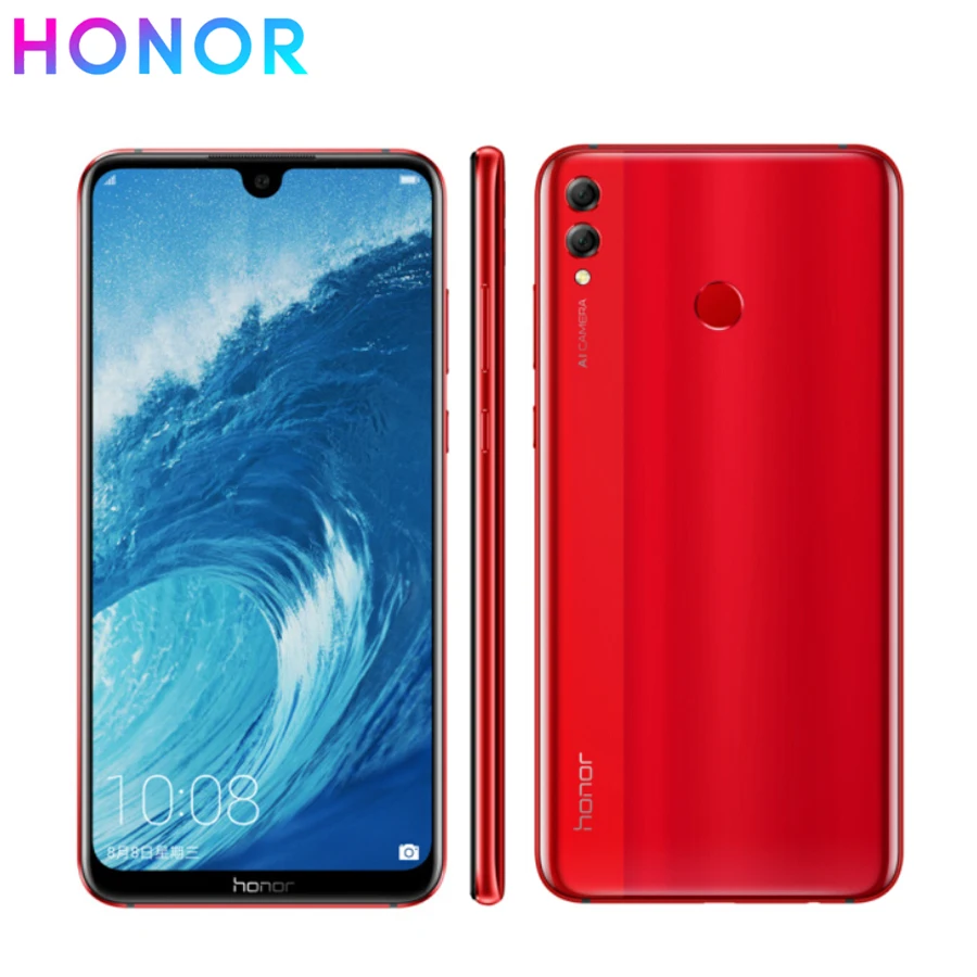 Мобильный телефон Honor 8x Max, 7,12 дюймов, 4 Гб ОЗУ, 128 Гб ПЗУ, Восьмиядерный процессор Snapdragon 636, Android 8,1, 5000 мА/ч, Мп+ МП