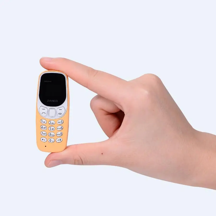 Мини 2G BabyFone World's Small Fone коллекция Bluetooth 3 0 Contact 500 запись звонков мобильный телефон