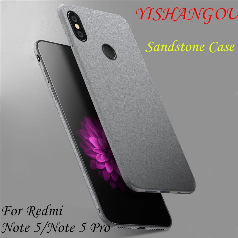 

Ultra Slim Sandstone Matte Case For Xiaomi Note 5 Pro 6 6A 5A Soft Silicon Shockproof Cover For Redmi 6 S2 Y2 5 Plus Note 4 Capa