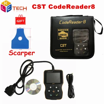 

DHL Factory price CodeReader8 CST OBDII EOBD Code Read Scanner Universal Auto Scan Tool CodeReader 8 Code Reader 8