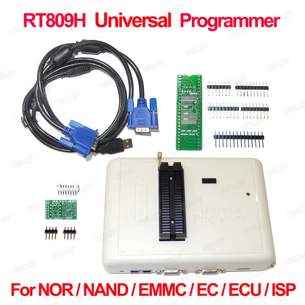 

RT809H EMMC-Nand FLASH Programmer TSOP-VSOP-SSOP Adapter