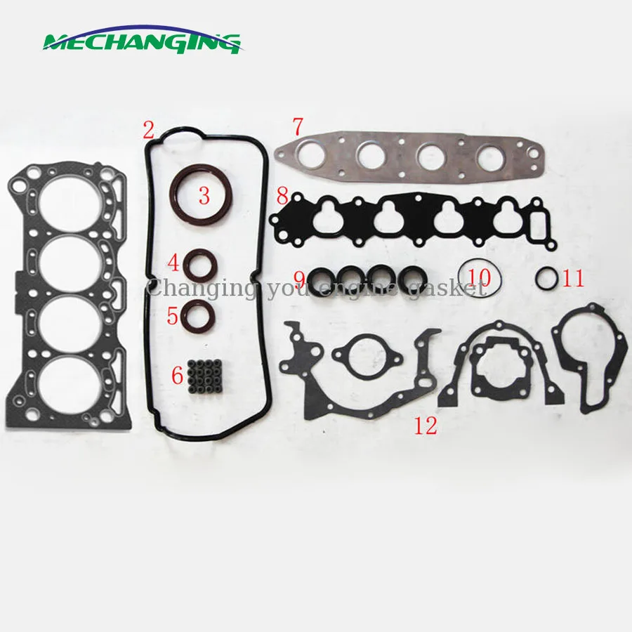 

For SUZUKI VITARA BALENO ESTEEM 16V G16B Engine seal Gasket sets Engine Parts Full Set Automotive Spare Parts AJUSA 50111500