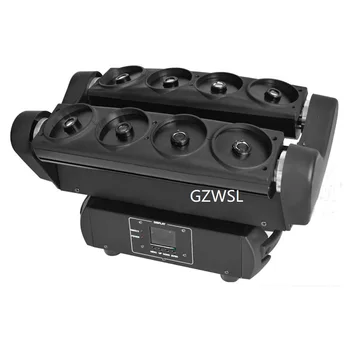 

8 eyes RGB Spider Moving Head light RGB disco laser show light