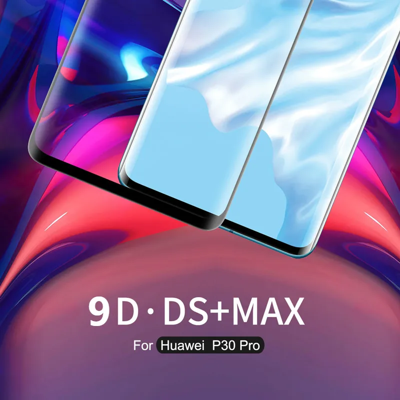 Защитная пленка NILLKIN DS MAX для Huawei Mate 20 Pro закаленное стекло 9D с полным покрытием P30 |