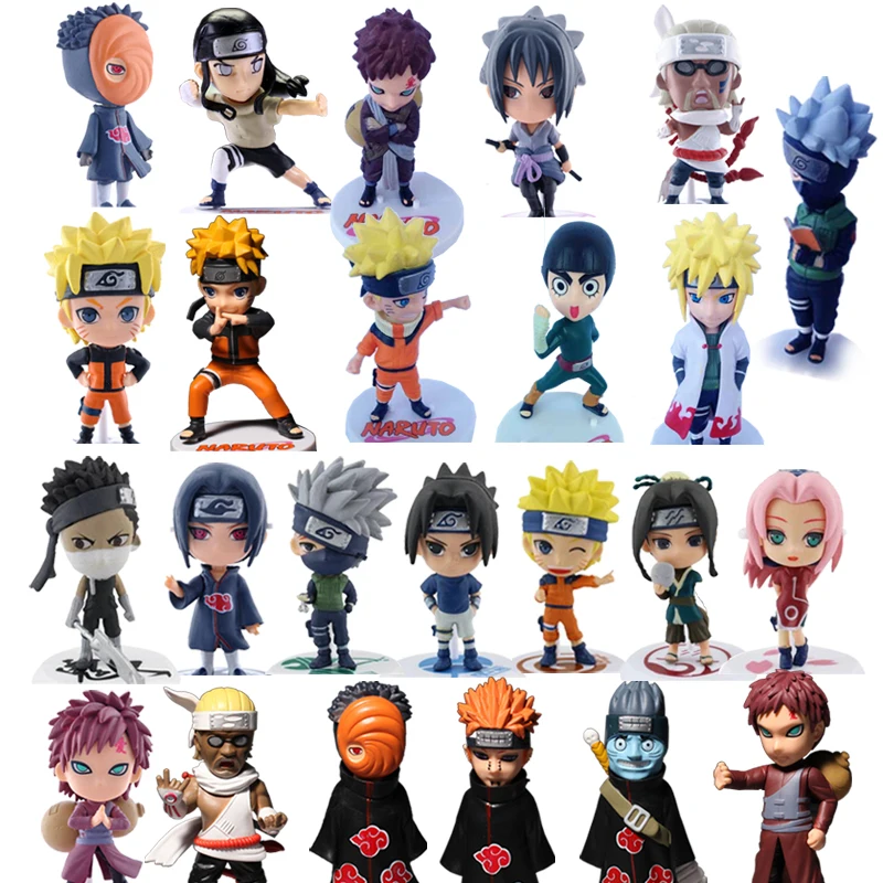 1 шт./лот Наруто цифры 24 стиля аниме Итачи/Саске/Pein/Neji/Gaara фигурку игрушечные