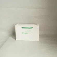 500 шт/партия пользовательские логотип многоразовые бумажные сумки роскошные вместительные сумки Сумки для шоппинга для бутиков/часов/объявлений