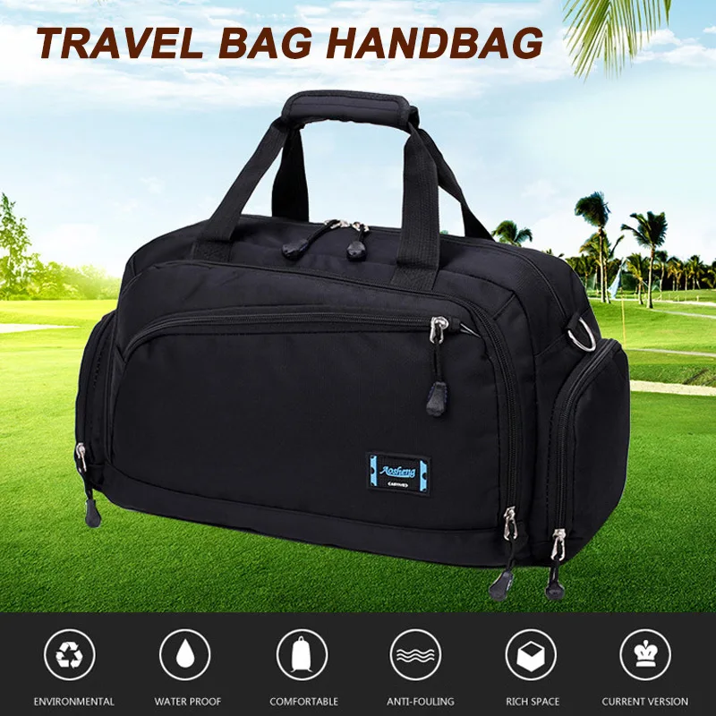 

2019 New Men Travel Bag Handbag Nylon Zipper Large Capacity Fashion for Outdoor Sport LBY2019
