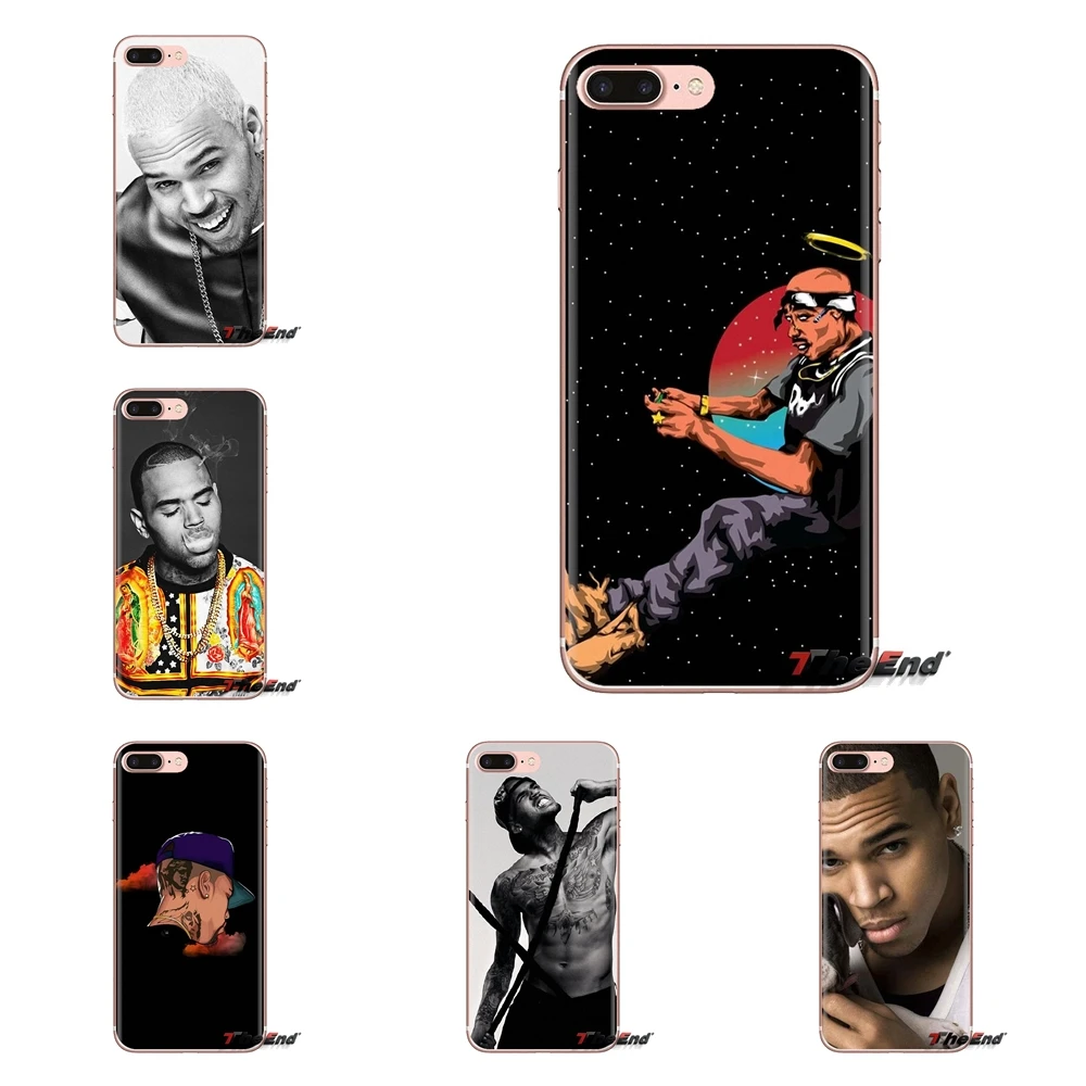 Прозрачный мягкий чехол для LG Spirit Motorola Moto X4 E4 E5 G5 G5S G6 Z Z2 Z3 G2 G3 C Play Plus Mini Chris Brown Breezy |