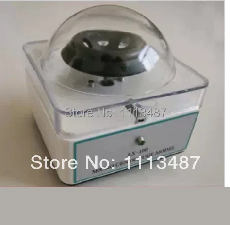 

LX-100 Mini Desktop Electric Medical Lab Centrifuge 3000rmp 1.5mlx6 0.5mlx6 0.2mlx6