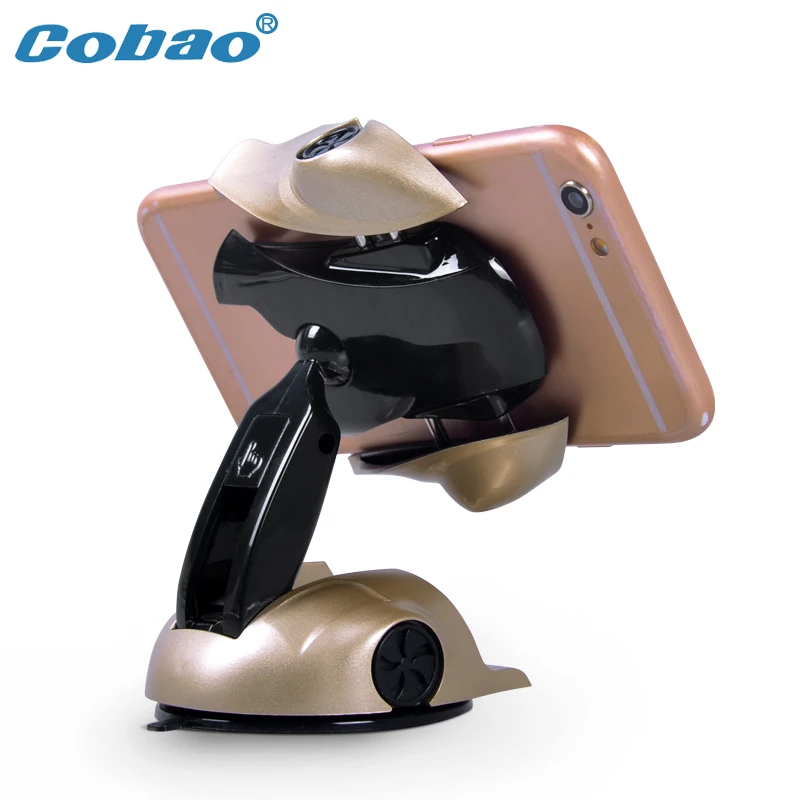 Cobao универсальный маленький автомобильный держатель для телефона на лобовое