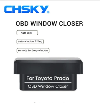 

CHSKY Car Window Roll up Window Closer Lifter & AUTO Locking OBD kit For Toyota Land Cruiser Prado 2010 to 2016 Left Hand Drive