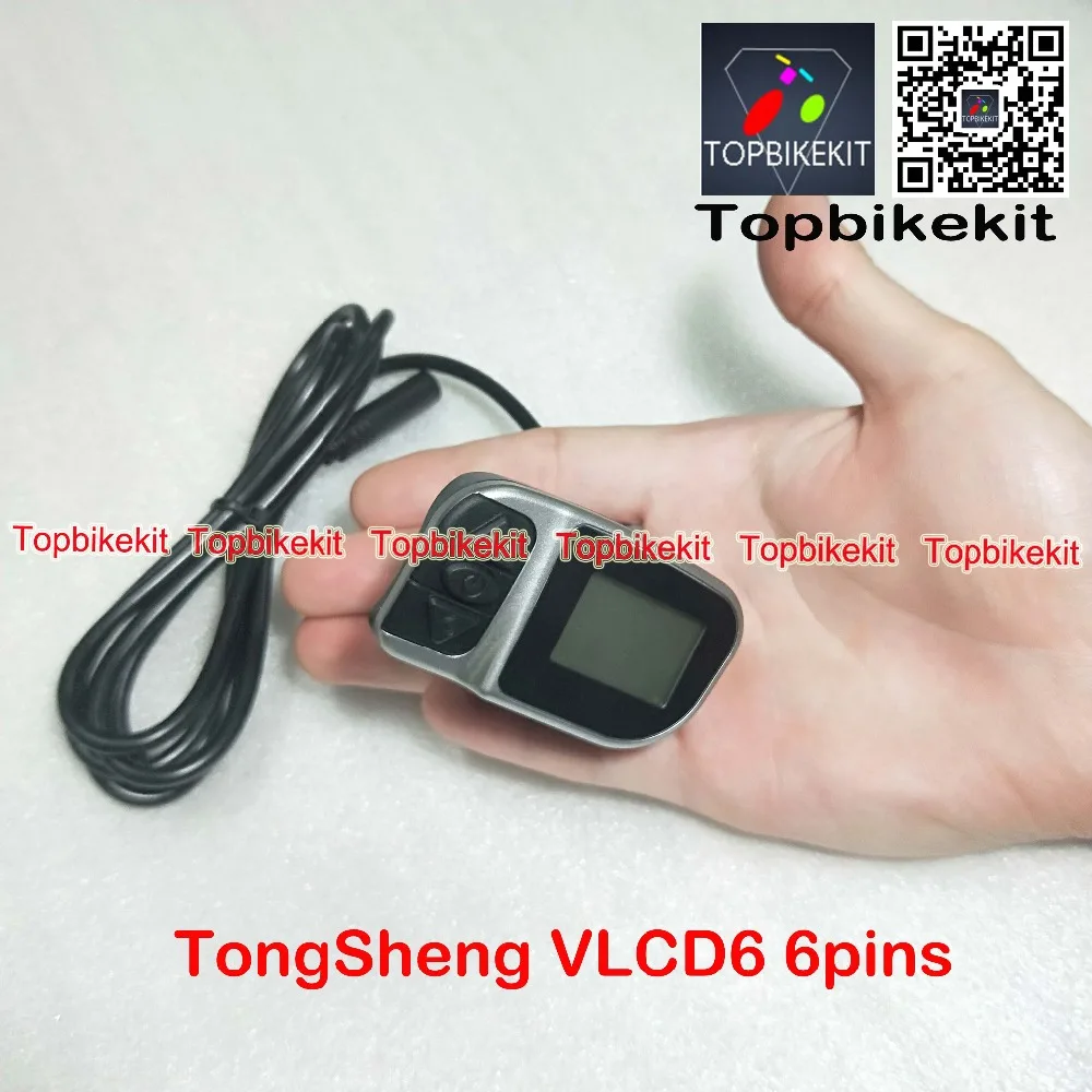 Discount Tongsheng small display VLCD6 Display 6 pin connector For TSDZ2 Mid Drive Motor 250W 350W 500W Tongsheng motor parts TSDZ2 Parts 0