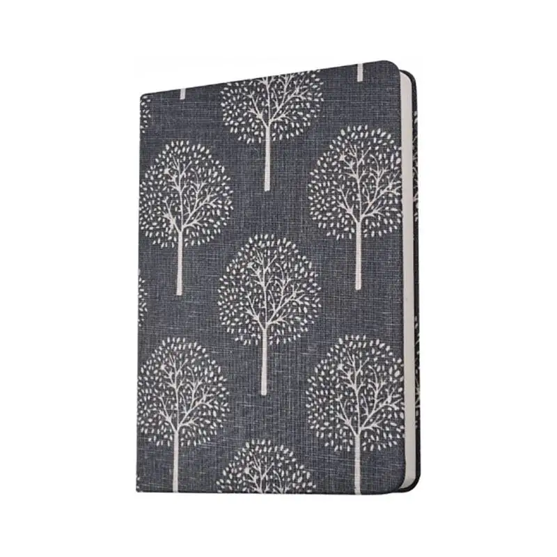 

A5/A6 Flower and Tree Cloth Notebook Diary Travel Plans Notepad Child Students Stationary Gift 132 Pages