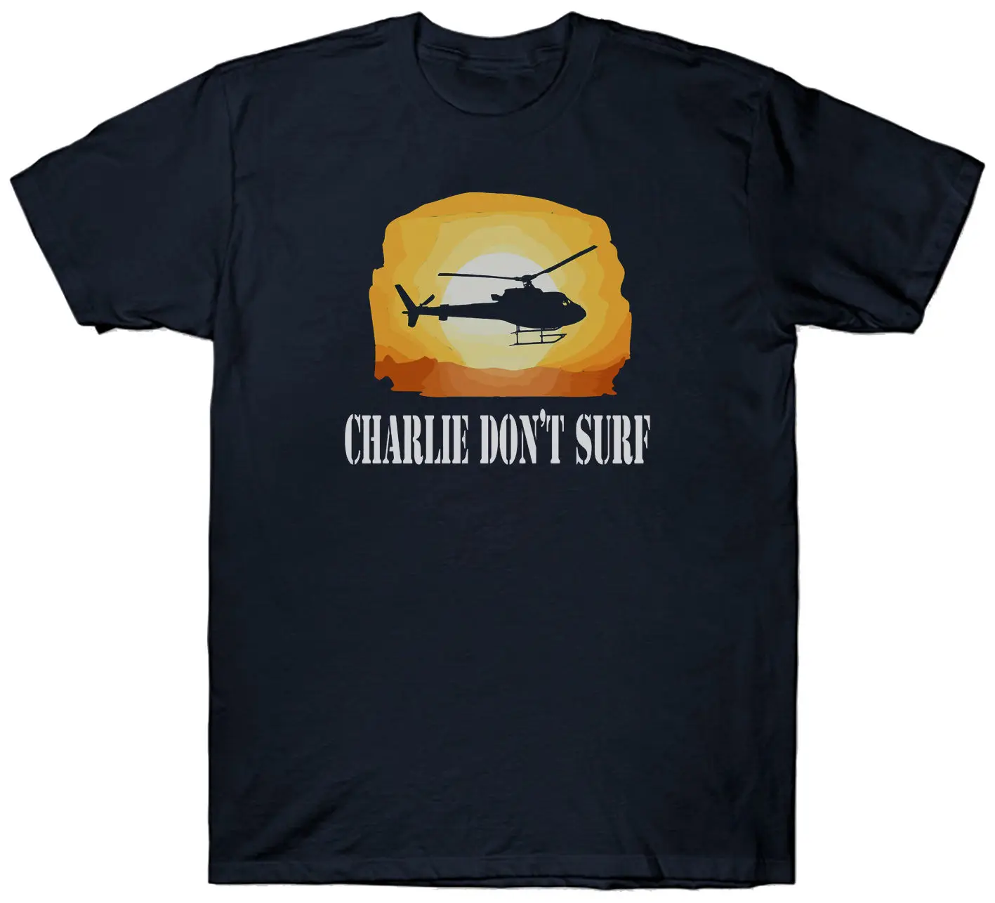 CHARLIE DON'T SURFER T SHIRT APOCALYPSE