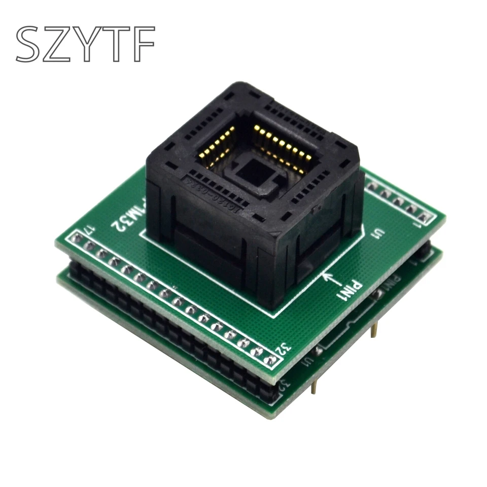 

Top Quality Chip programmer PLCC32 adapter socket CNV-PLCC-EP1M32 0324-309 with Board for BIOS PLCC32