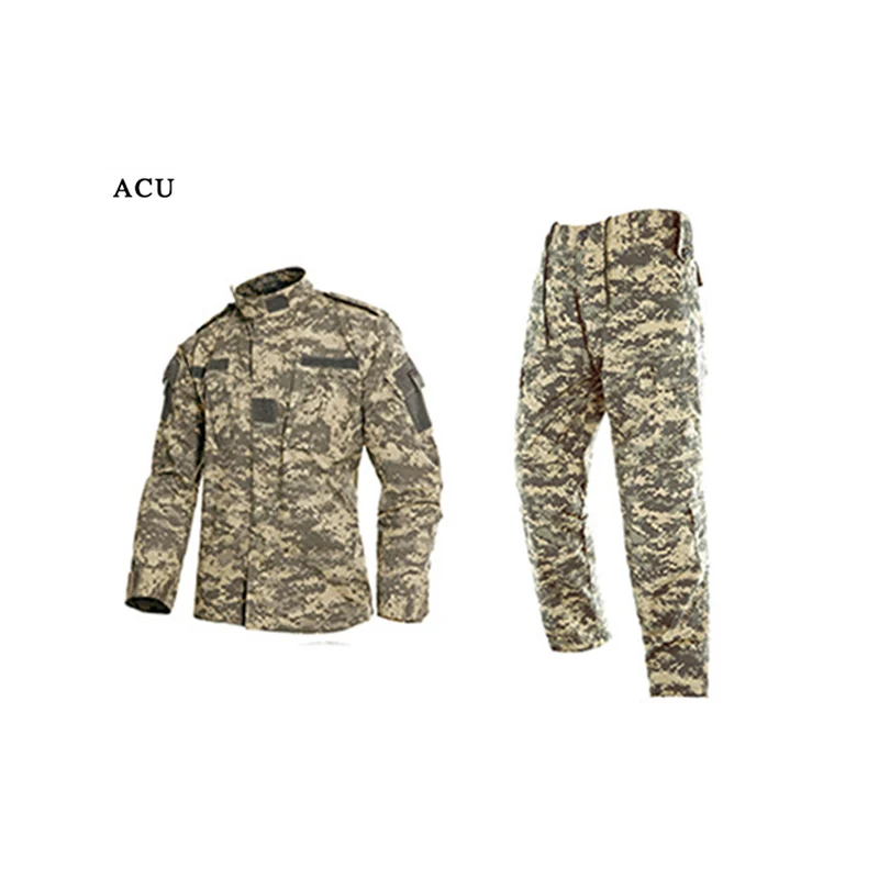PAVEHAWK сетчатый тканый набор походных курток мужские уличные спортивные походные военные тактические брюки армейские карго камуфляжные брюки - Цвет: ACU