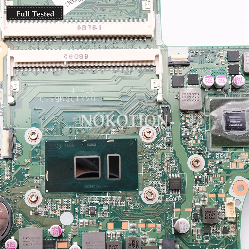 Материнская плата NOKOTION 830603 601 001 DAX1BDMB6F0 для ноутбука HP Pavilion 15T AB100 AB SR2EZ i7 6500 940M 4 Гб GPU