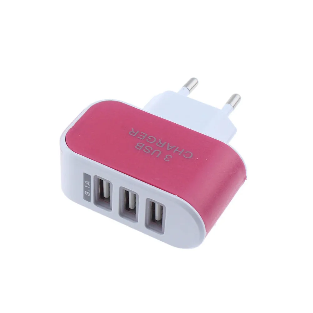 AC Charger Adapter 3.1A Triple USB Port Wall Home Travel Universal For Samsung For Apple EU Plug charger for Samsug for Huawei AC Charger Adapter 3.1A Triple USB Port Wall Home Travel Universal For Samsung For Apple EU Plug charger for Samsug for Huawei
