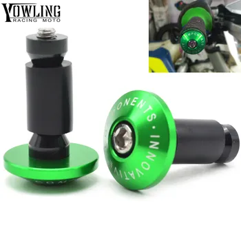 

HOT 7/8 "22mm Motorcycle CNC Handlebar cap handlebar Grips Bar Ends for Kawasaki ZZR600 zzr600 VERSYS 1000 Z1000 z 1000 ZX10R