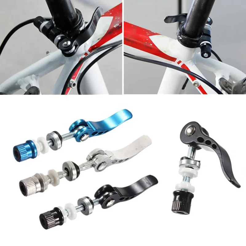 Outdoor Aluminium Alloy Quick Release M Bike Bicycle Seat Post Clamp Seatpost Skewer Bolt Cycling Parts 88 B2Cshop