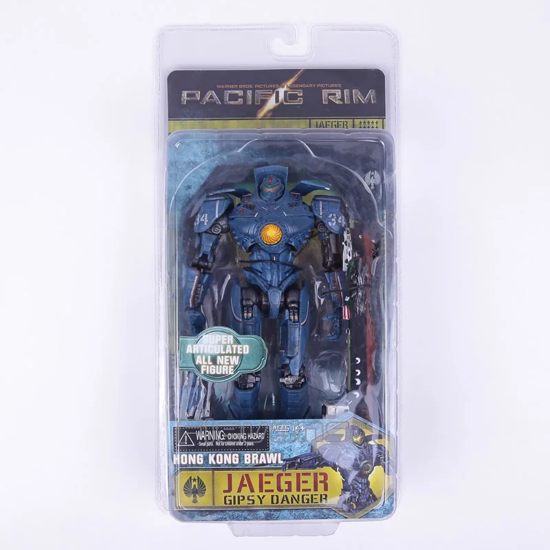 

NECA Pacific Rim Jaeger Gipsy Danger Hong Kong Brawl / Anchorage Attack PVC Action Figure Collectible Model Toy 7inch 18cm