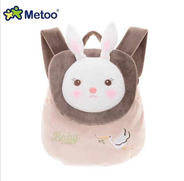 Новое поступление, милый рюкзак Metoo, Мультяшные сумки «кролик», Детский плюшевый рюкзак, игрушка, детская сумка через плечо для девочки детского сада Z123