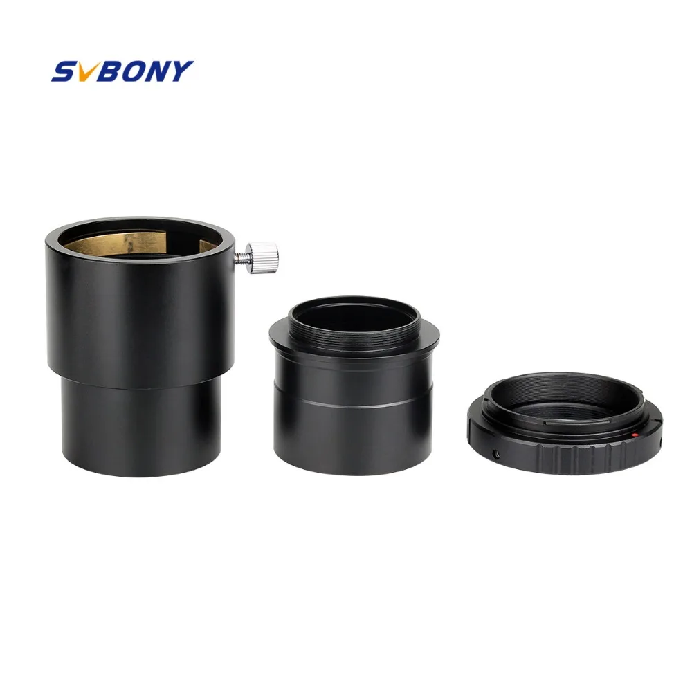 Svbony 1.25" Extension Tube + M42 T Ring Adapter + Camera Mount Adapter