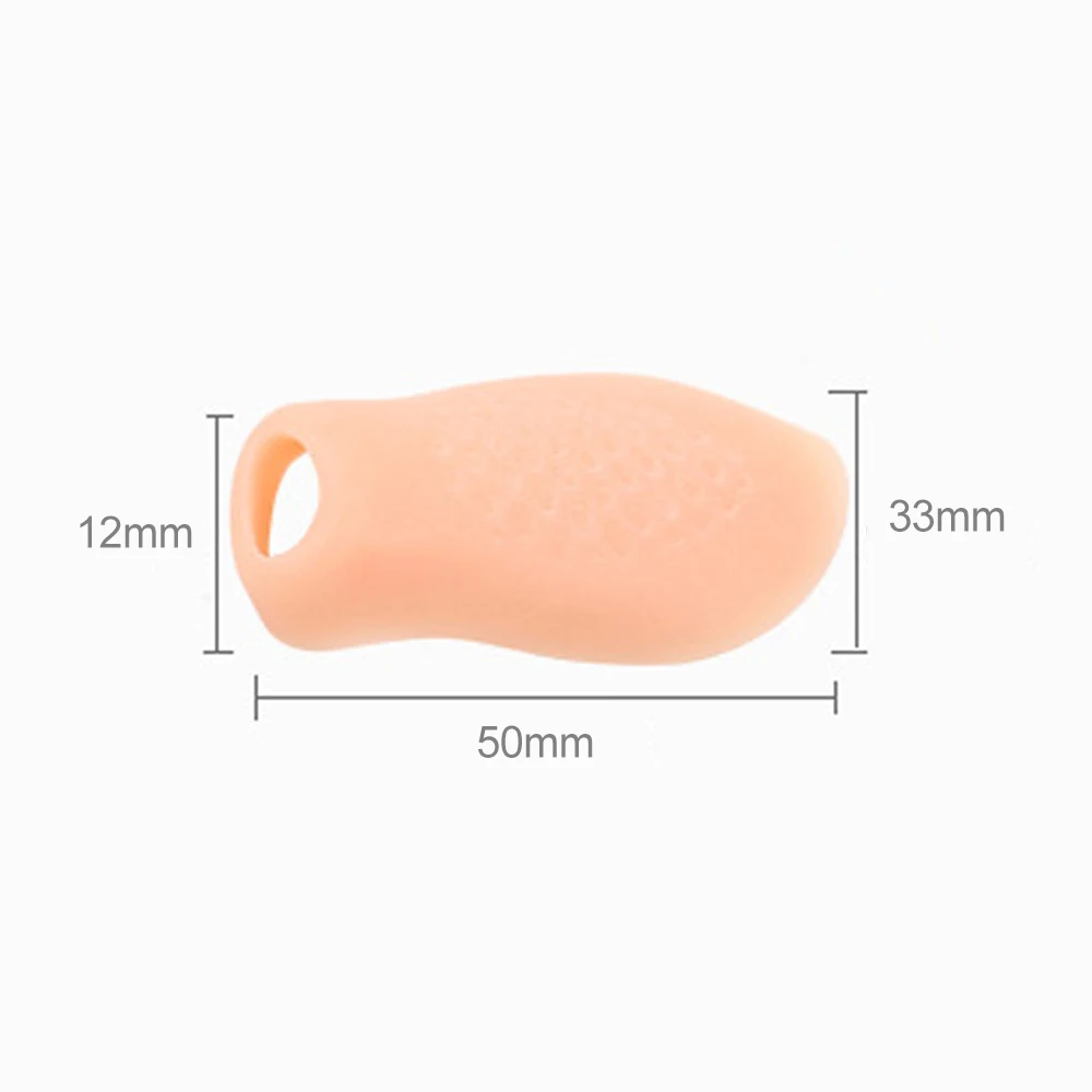 1 пара маленький носок выпрямляющий разделитель розовый для педикюра протекторы Bunion корректирующая накладка облегчение боли для мужчин и женщин