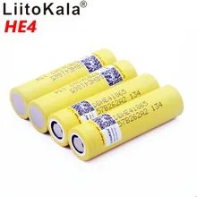 8 шт., LiitoKala, новинка, HE4, 2500 мА/ч, литий-ионный аккумулятор, 18650, 3,7 в, аккумуляторные батареи, макс. 20А, 35а, разрядка для электронной сигареты