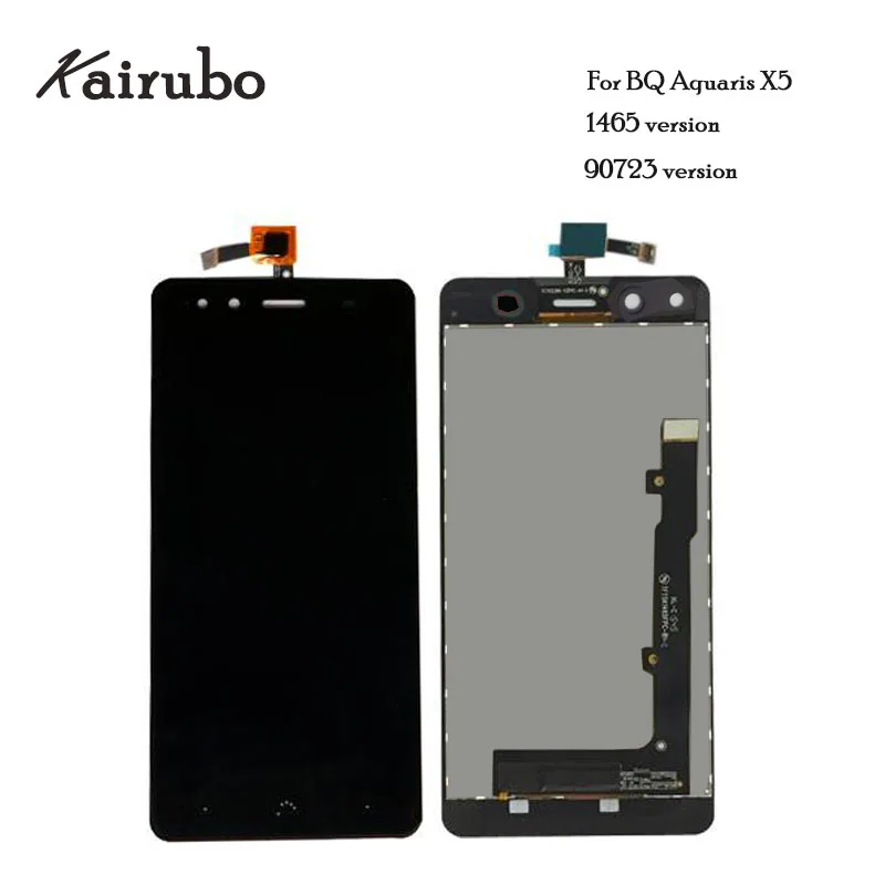

10PCS/LOT Super quality For BQ X5 LCD Panel With Touch Screen Display Full Digitizer Complete Assembly Repair Part