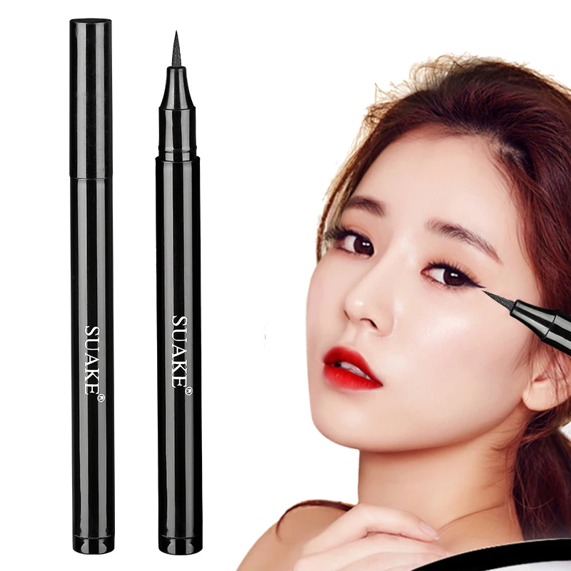 

Liquid Waterproof Eyeliner Quickly Dry Eye Liner Makeup Smudge-Proof Long-lasting for Big Eyes Professional Eye Makeup TSLM2
