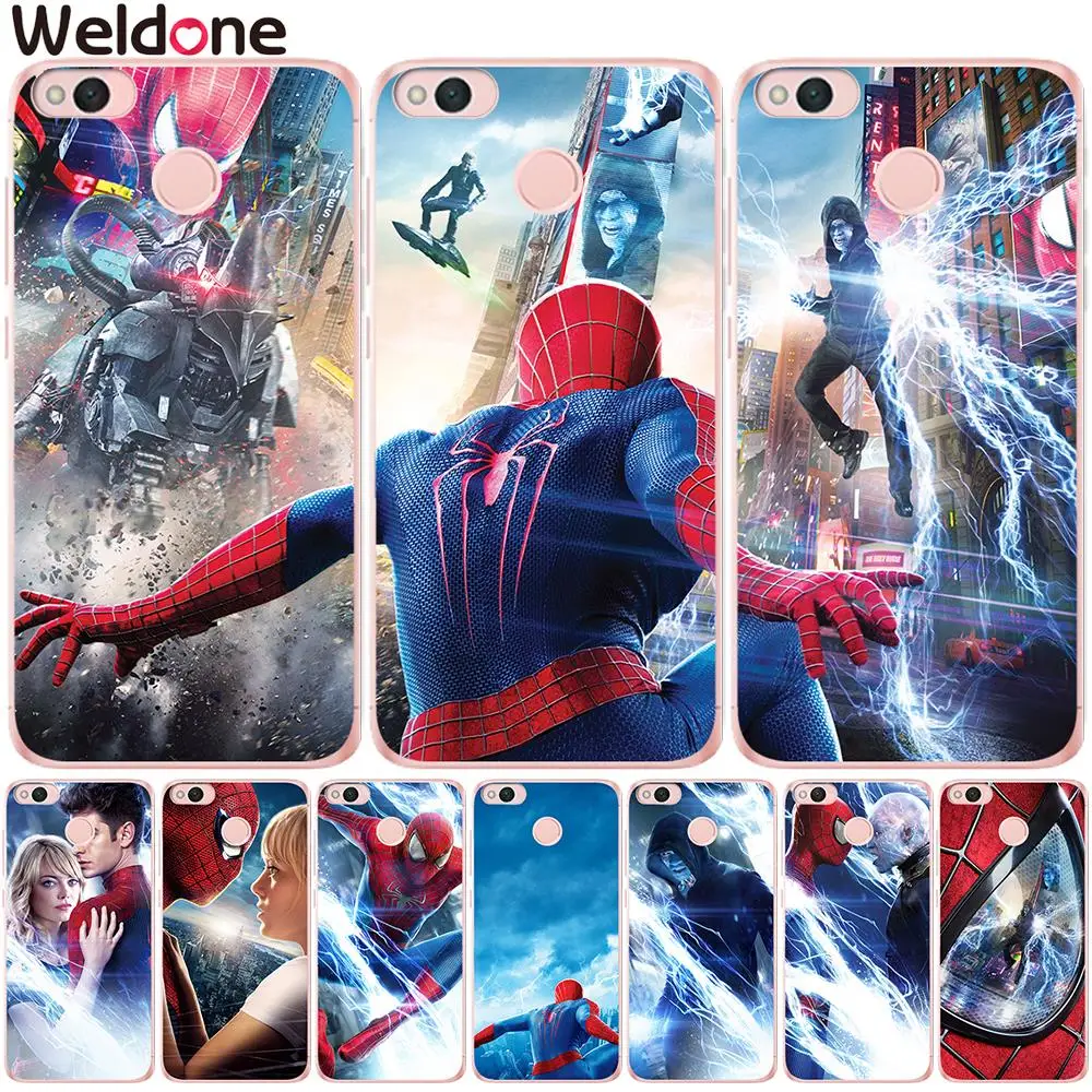 

Marvel Avengers Cases For Xiaomi Mi5X Mi a1 a2 Mi6 X Mi8 Mi9 Redmi Y1 Lite 4X 5a 6A 6 4A Note 4X 5A Spider Man Etui case Cover