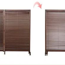 Японский складной Экран 2-Панель деревянная Межкомнатная перегородка домашний декор восточные декоративные Портативный азиатская мебель настенная дверная перегородка