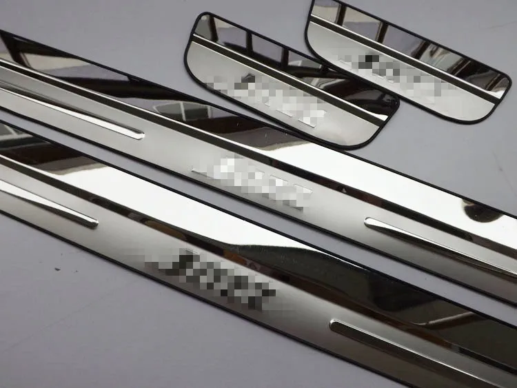 Prix pour Livraison gratuite Style De Voiture Pour Honda JAZZ 2008 2014 Porte En Acier Inoxydable Seuil Plat D'usure Pédale Auto Autocollants Accessoires 4 pcs Prix pour Livraison gratuite Style De Voiture Pour Honda JAZZ 2008 2014 Porte En Acier Inoxydable Seuil Plat D'usure Pédale Auto Autocollants Accessoires 4 pcs