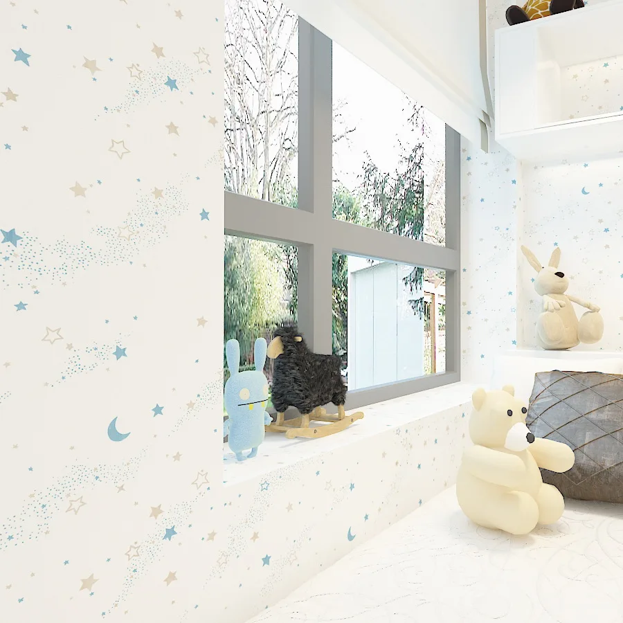 Toko Online Italia Gaya Taman Bermain Anak Wallpaper Bulan Dan