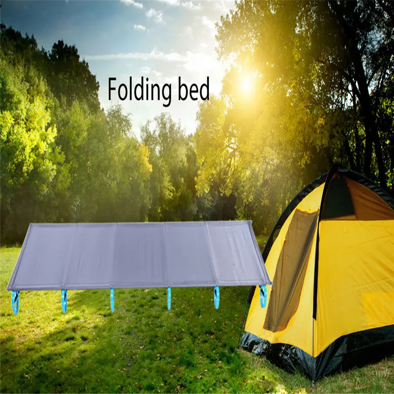 Prix pour En plein air Lit Pliant Camping Tapis Ultra-Léger Unique Lit Lit Robuste Confortable Portable de Couchage Fournitures Avec Cadre En Aluminium Prix pour En plein air Lit Pliant Camping Tapis Ultra-Léger Unique Lit Lit Robuste Confortable Portable de Couchage Fournitures Avec Cadre En Aluminium