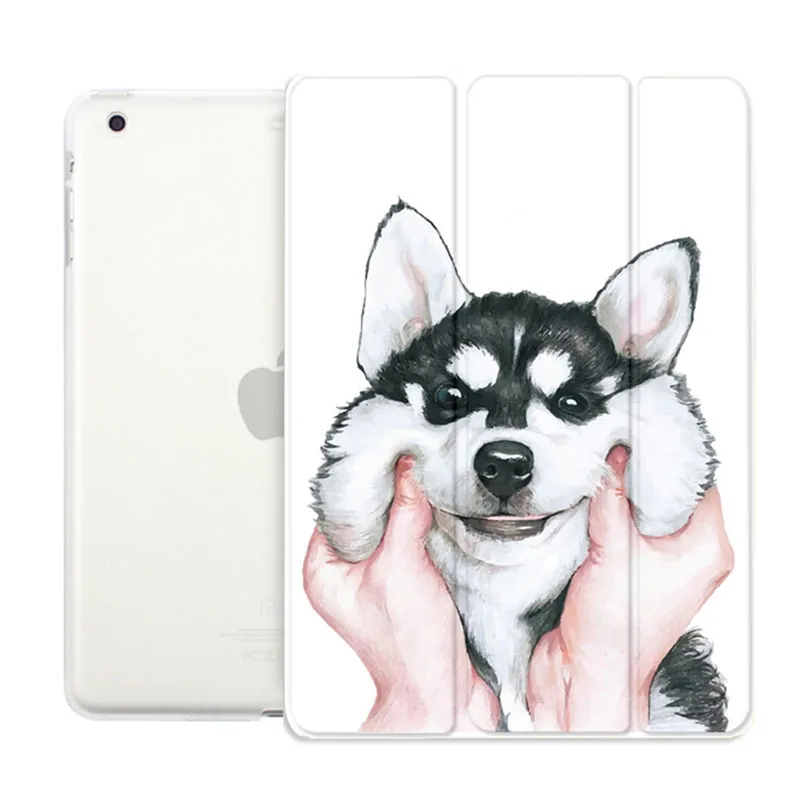 

Case for Ipad Air Husky Dog Series Auto Sleep /Wake Up Flip PU Leather Case for Ipad Air Smart Stand Cover