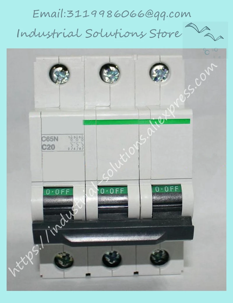 

Original C65 series Air switch IC65N 3P D25A