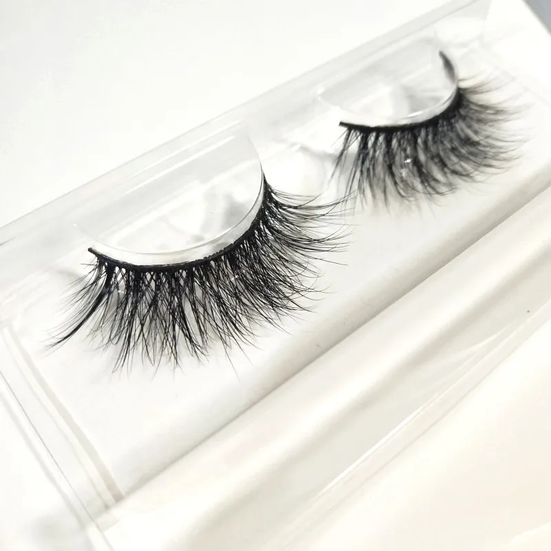 

IN USA New 200Pair Eyelashes 3D Mink Lashes Fluffy Soft Wispy Natural Cross Eyelash Extension Reusable Lashes Mink False Eyelash