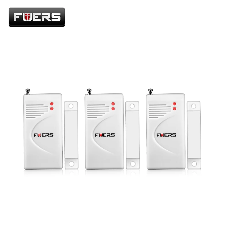Fuers, 3 шт./лот, 433 МГц, беспроводной датчик открытия, домашняя сигнализация, датчик безопасности окна, двери, датчик зазора, детектор для PG103 G18 DP500 системы