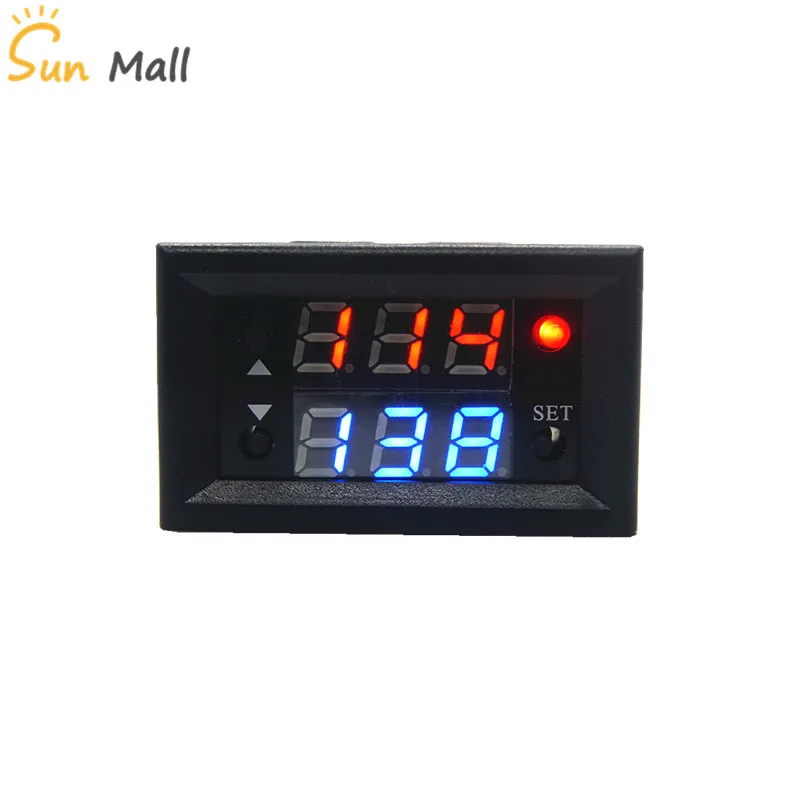 

T2302 12V Timing Delay Timer Relay Module Digital LED Dual Display Cycle 0-999 Hours 20A
