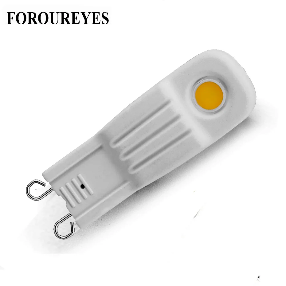 

4pcs Super Bright G9 LED Lamp AC 220V 4.5W COB LED Bulb PVC Bombillas LED Lights Replace 40W Halogen Spotlight Chandelier