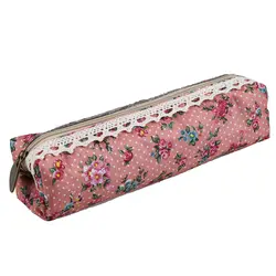PPYY новый-цветочный шнурованная ручка карандаш косметичка на молнии чехол для хранения сумка кошелек