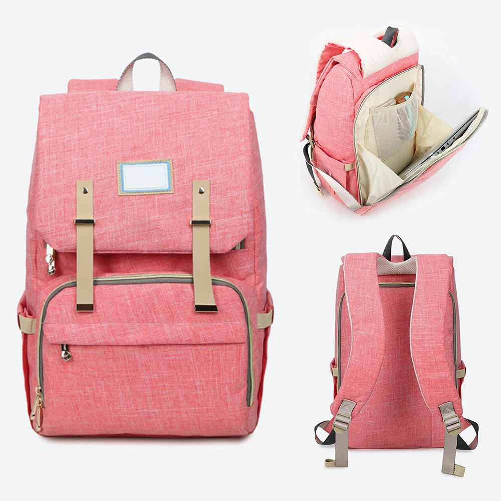

New Baby Diaper Backpack Large Capacity Baby Nappy Bag Newborn Oxford Nursing Wet Changing Bag For Maternity Travel Backpack