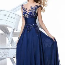 Голубое кружевное платье с цветочным узором, очаровательное элегантное платье нового дизайна,, шифоновые Аппликации, натуральные платья, Новое поступление#646148