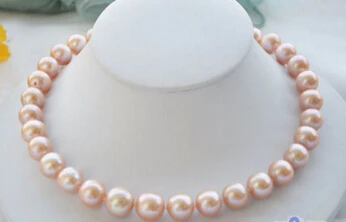 

ddh002491 Lustre AA++17" 12-15mm ROUND PINK PEARL NECKLACE 28% Discount